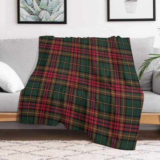 County Cavan Irish Tartan Quick-dry Throw Blanket
