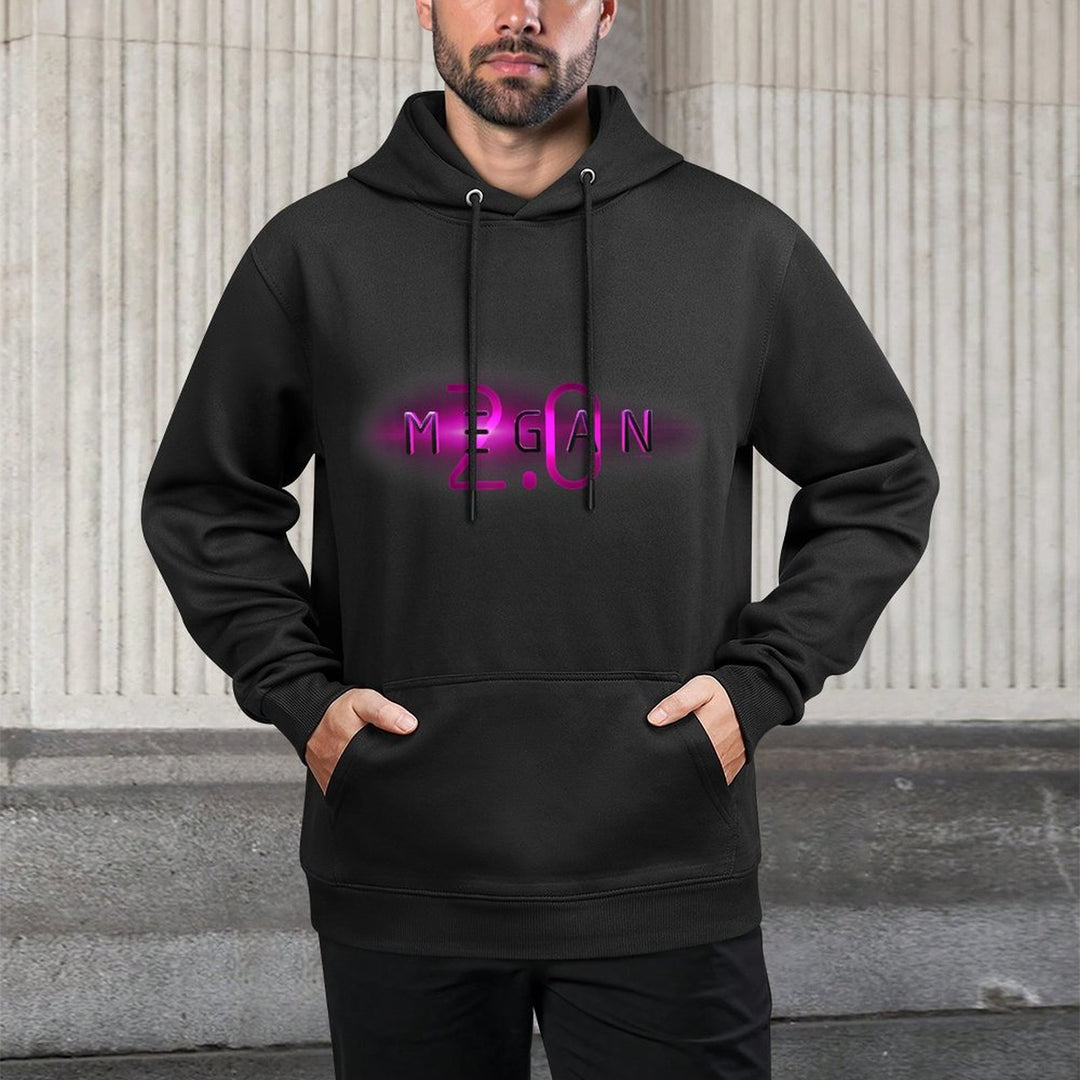 M3GAN 2.0 Theatrical Neon Logo Customizable Surface Hoodie