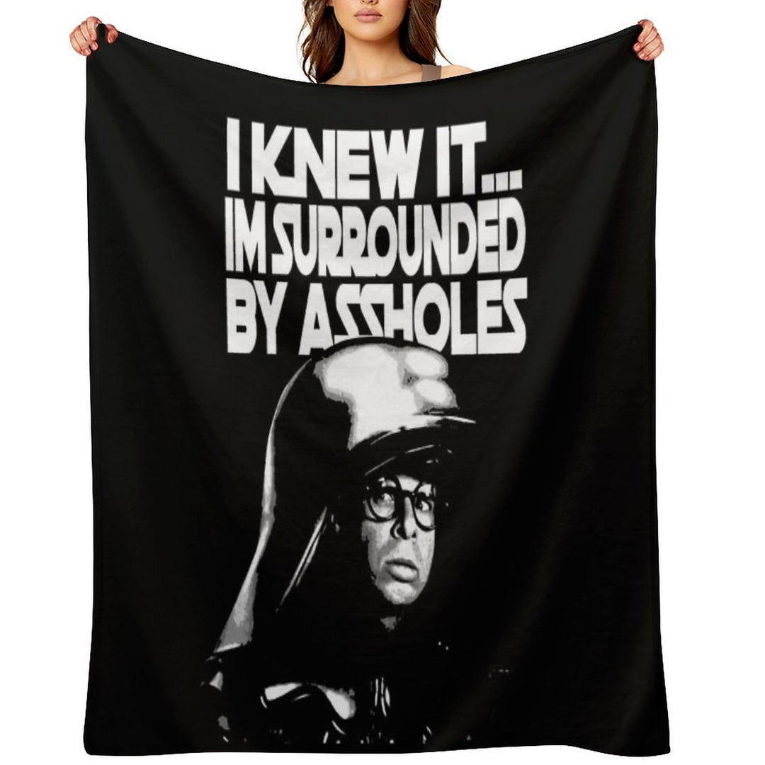 I Knew It... Machine-washable Throw Blanket