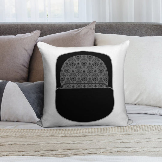 Hitchhiking Ghosts! Soft Ultra-Soft Texture Throw Pillow