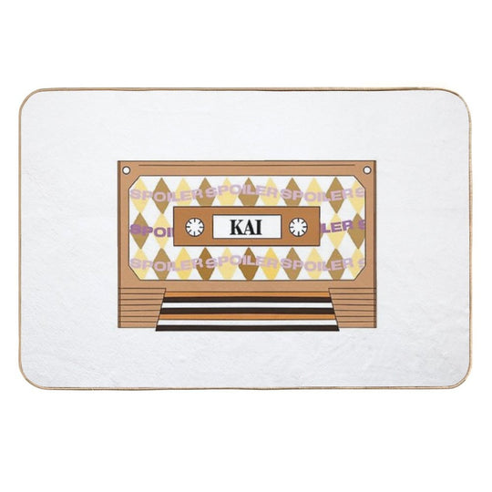 EXO Kai Cassette!  Rapid-Drying Bath Mat