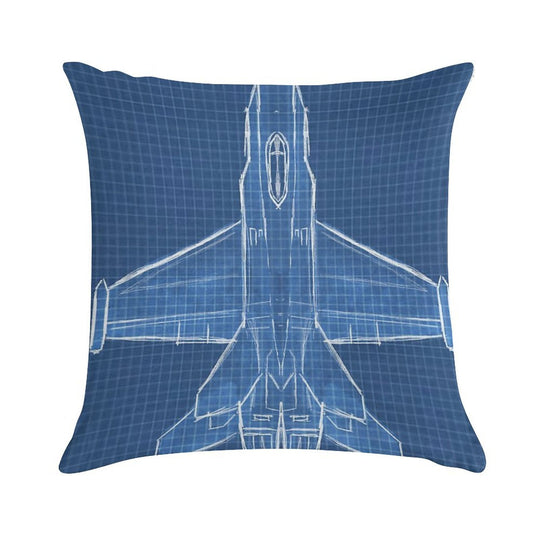 F18 Soft Luxury Feel Throw Pillow