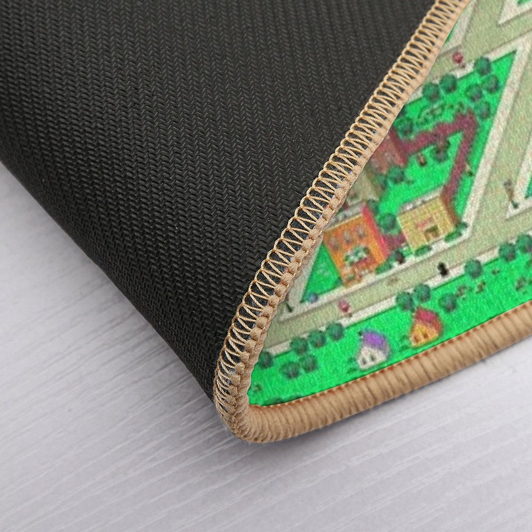 Earthbound Onett Map  Rapid-Drying Bath Mat
