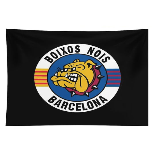 Boixos Nois Ultras Barcelona Catalunya Fans Tapestry