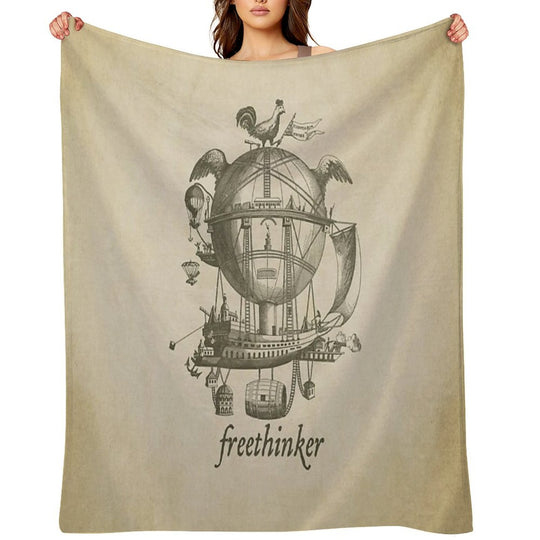 Freethinker Premium Throw Blanket