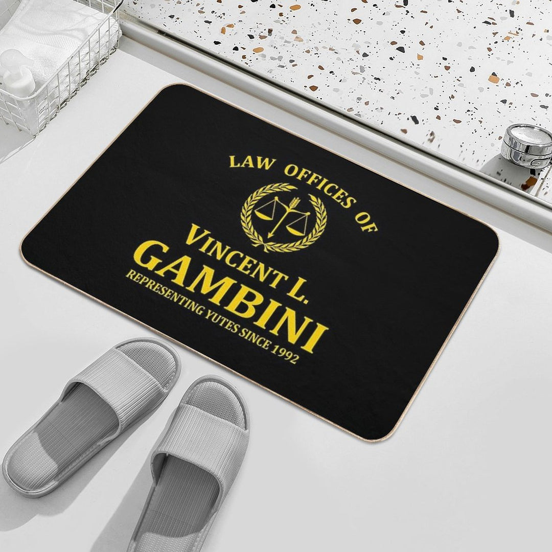 Law Offices Of Vincent L. Gambini  Fade-Resistant Bath Mat