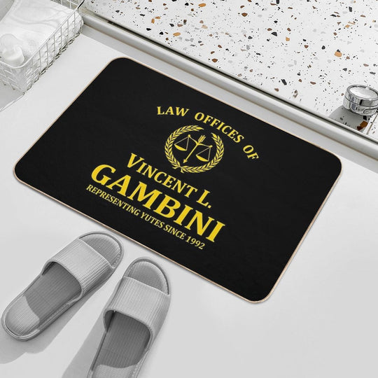 Law Offices Of Vincent L. Gambini  Fade-Resistant Bath Mat