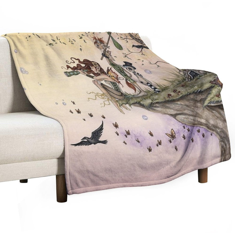 Where The Wind Takes You All-season Throw Blanket