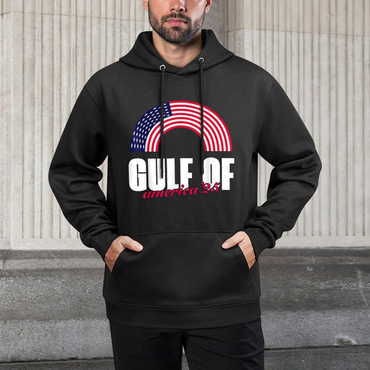 Welcome To America Gulf - Gulf of Mexico 2025 Cotton-Polyester Blend Hoodie