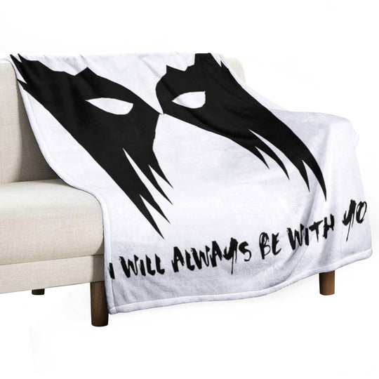 I WILL ALWAYS BE WITH YOU - LEXA (black) Lightweight Throw Blanket