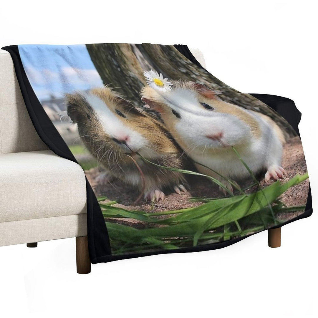 Guinea Pig – Cavy Collection – Model 01 Premium Throw Blanket
