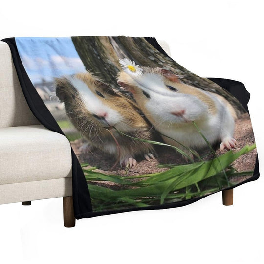 Guinea Pig – Cavy Collection – Model 01 Premium Throw Blanket