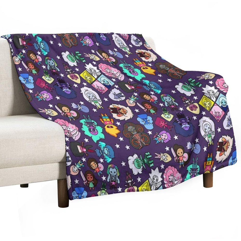 Crystal Gems Multi-functional Throw Blanket