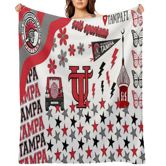 UT Collage Comfort Throw Blanket