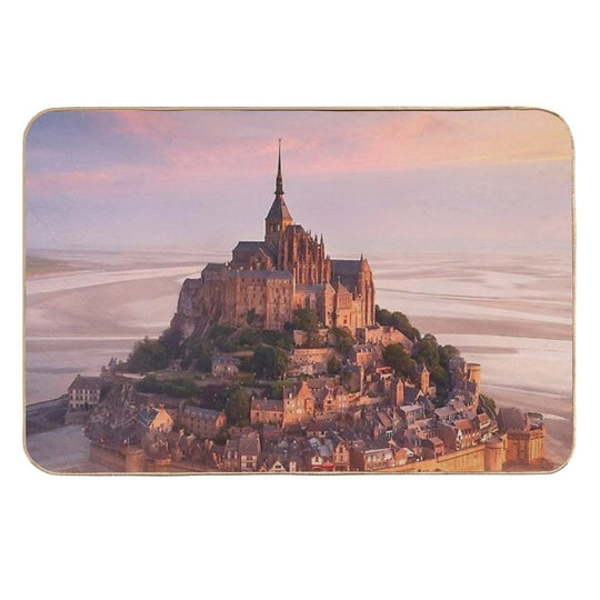 Mont-Saint-Michel, France  Slip-Resistant Bath Mat