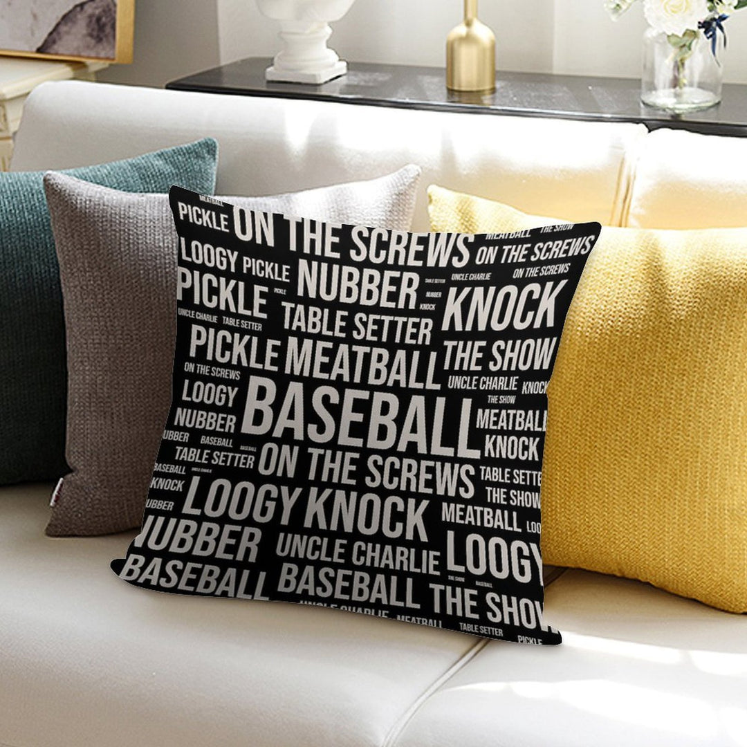 Baseball Sport Gifts Soft Decorative Cover Throw Pillow