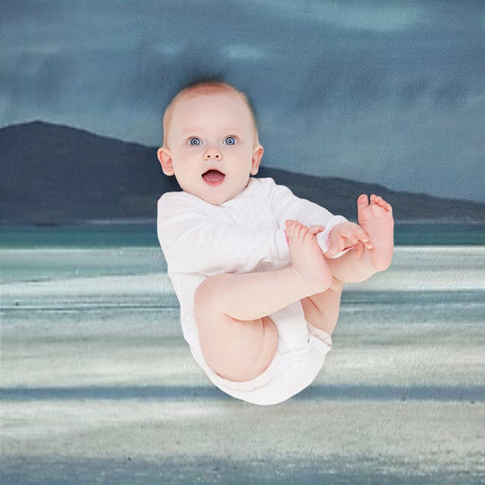 Outer Hebrides North Uist  Clachan Sands  Scotland Sustainable Throw Blanket