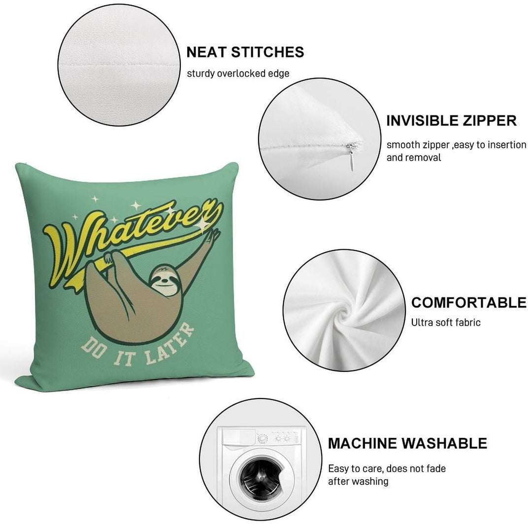 Whatever Soft Easy Maintenance Throw Pillow
