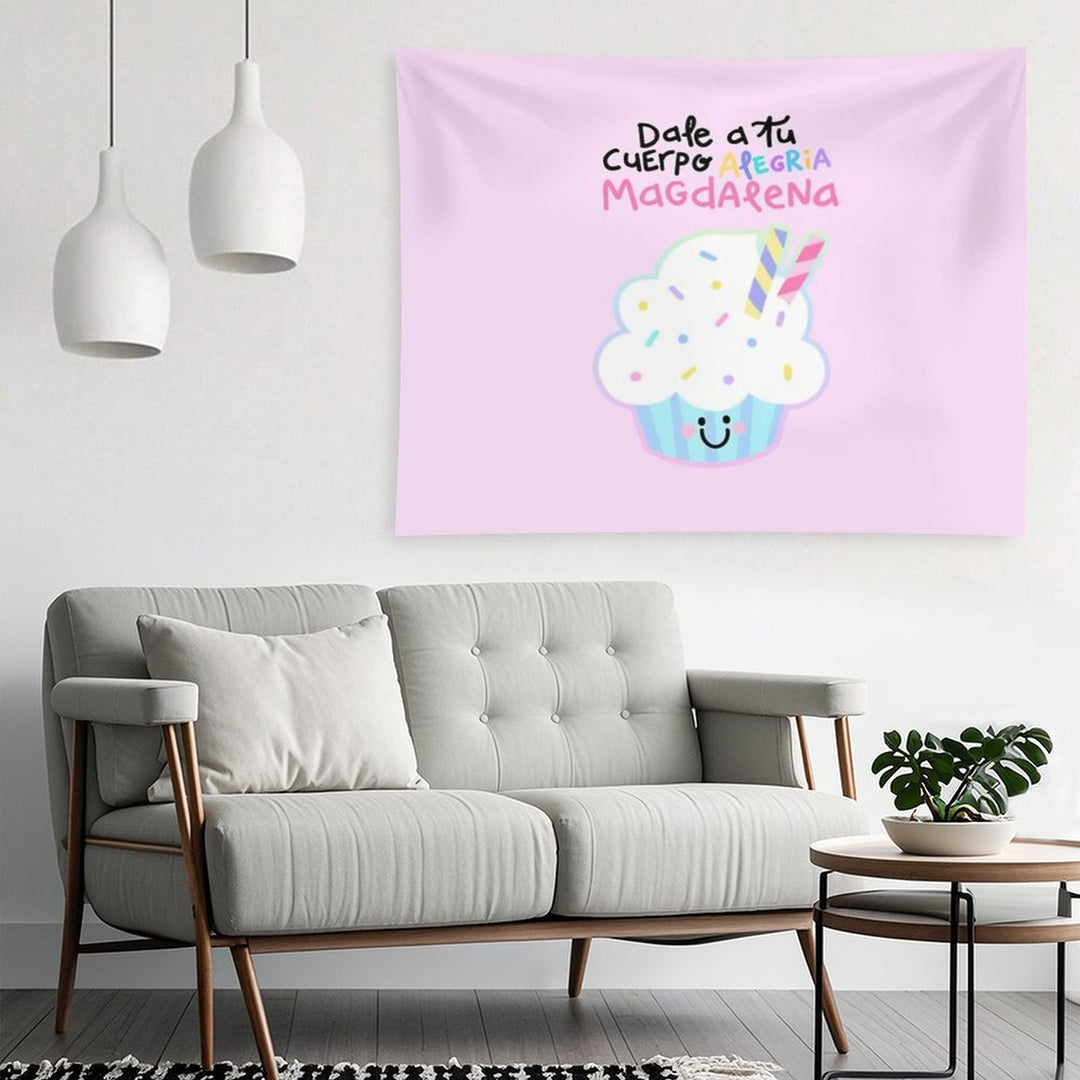 Give Your Body Joy, Cupcake Tapestry