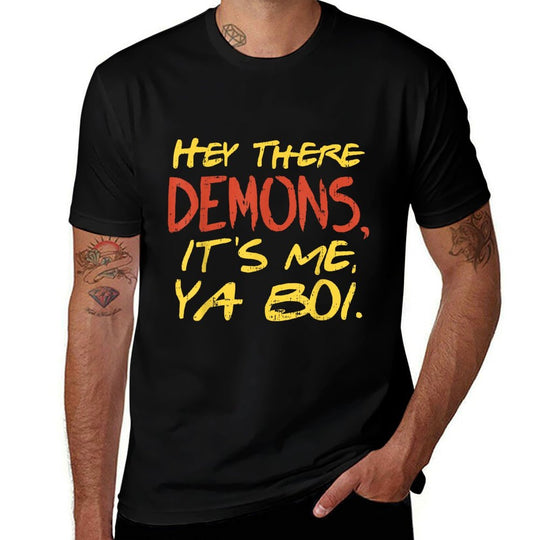 Hey There Demons Its Me Ya Boi Funny Ghost Hunting Meme Gift  Breathable T-Shirt
