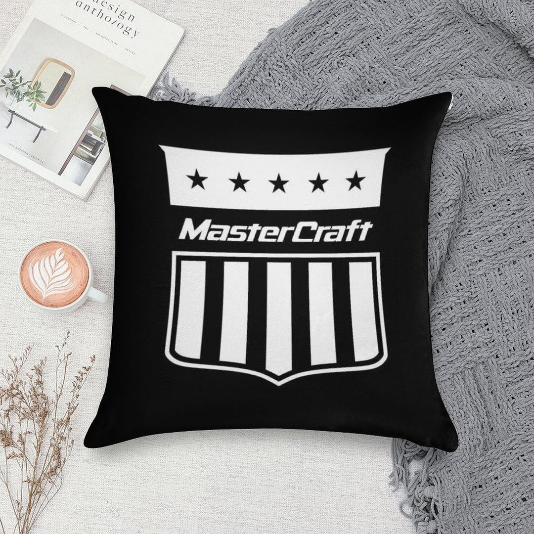 BEST SELLER - Mastercraft Logo Soft Anti-Pilling Throw Pillow