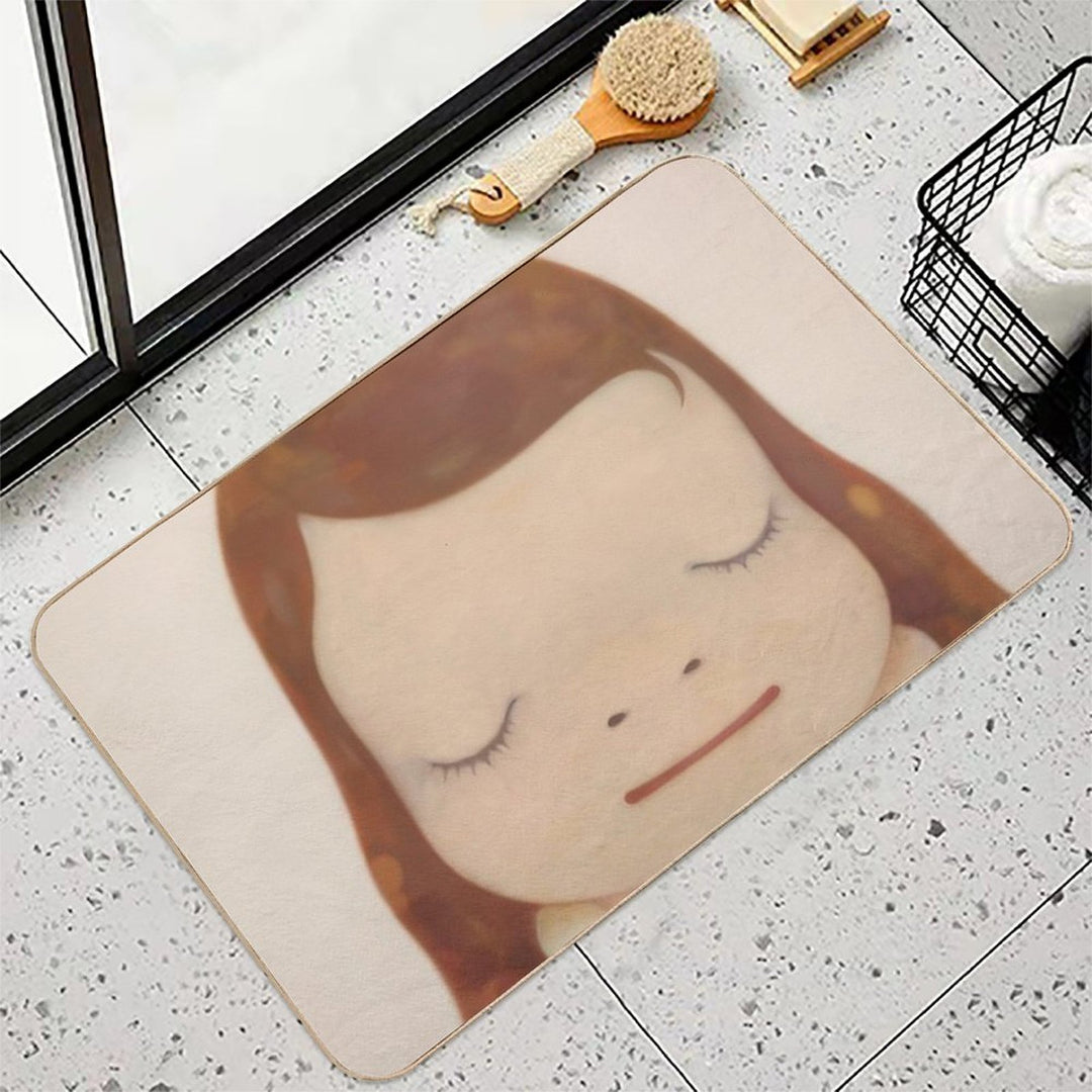 Yoshitomo Nara  Slip-Resistant Bath Mat
