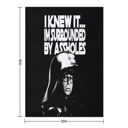 I Knew It... Machine-washable Throw Blanket