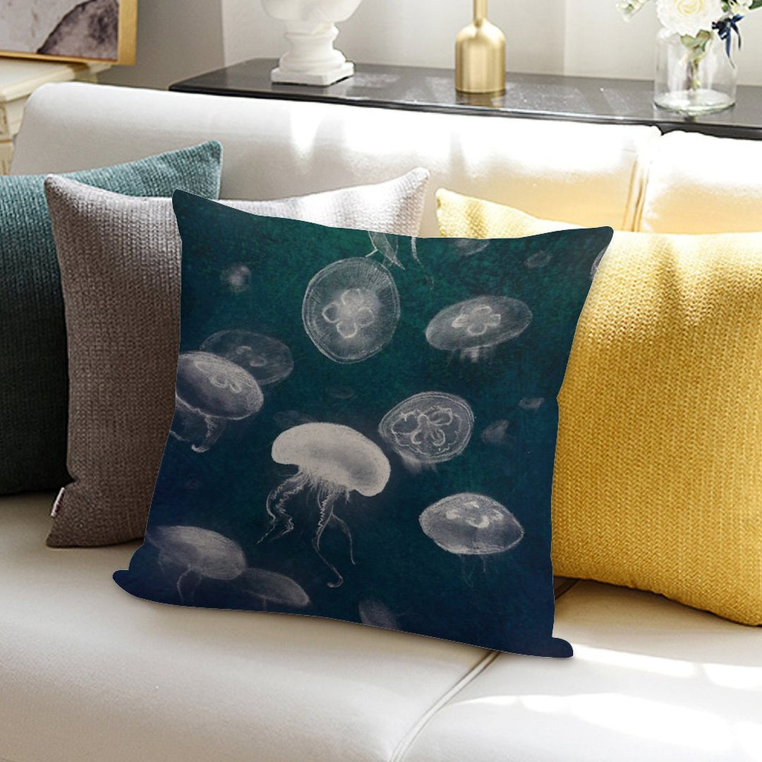 Jellyfish Soft Style Accent Throw Pillow