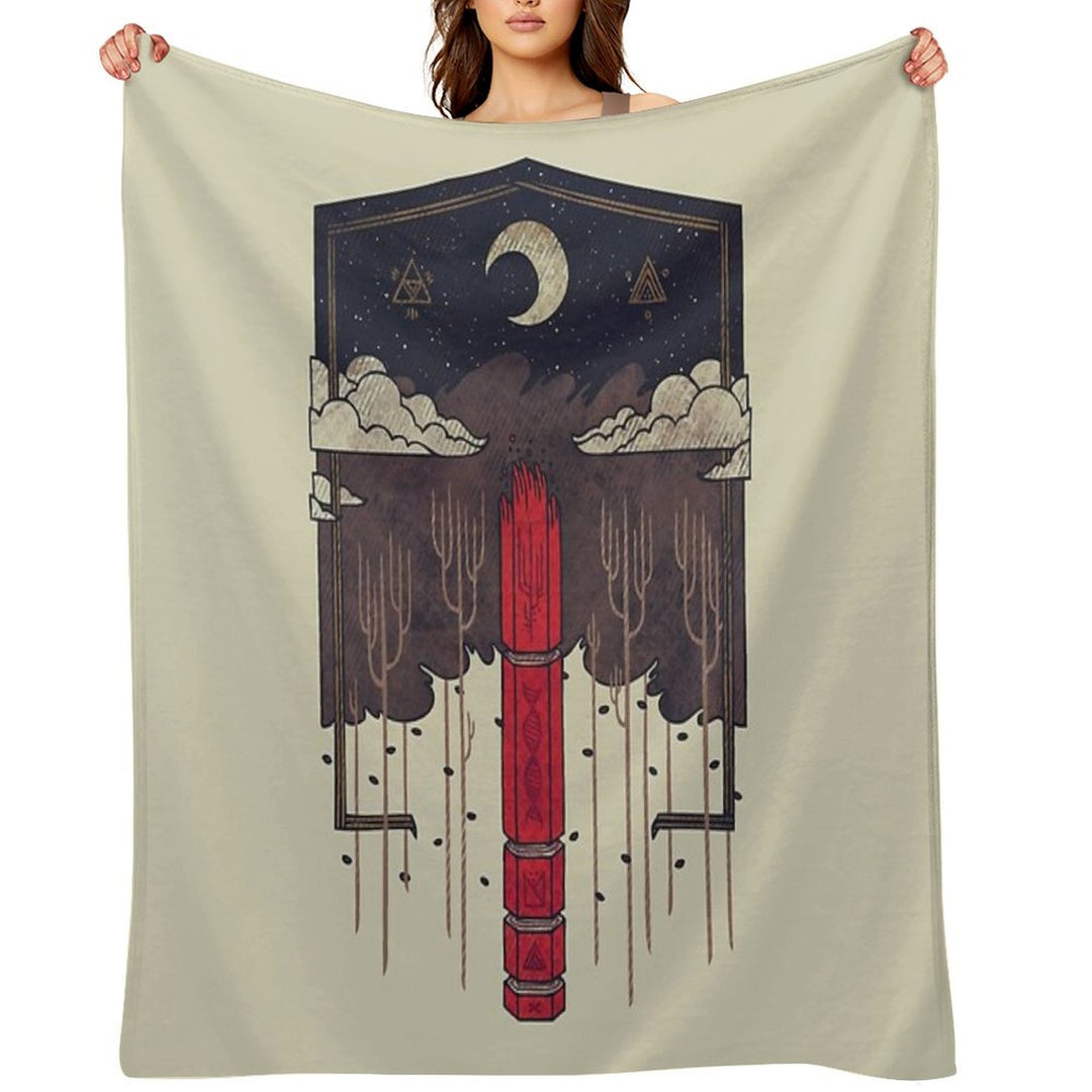 The Lost Obelisk Multi-functional Throw Blanket