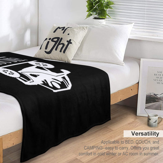 But Did You Die SXS Rollover Comfort Throw Blanket