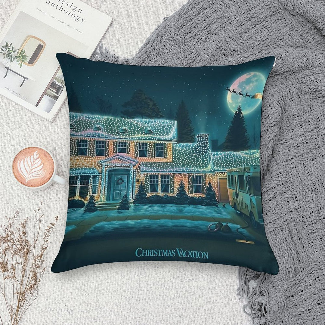 National Lampoon's Christmas Vacation Soft Durable Construction Throw Pillow