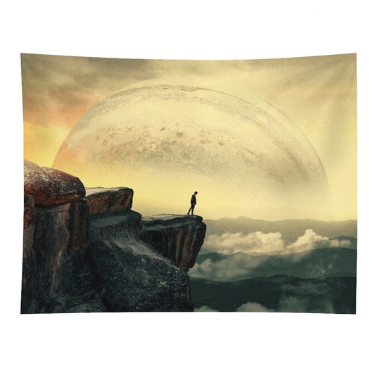 Space Mountain Tapestry