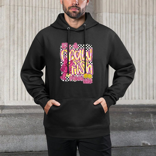 Its A CrawFish Kinda Day Crawfish Funny Louisiana Seafood Versatile Streetwear Hoodie