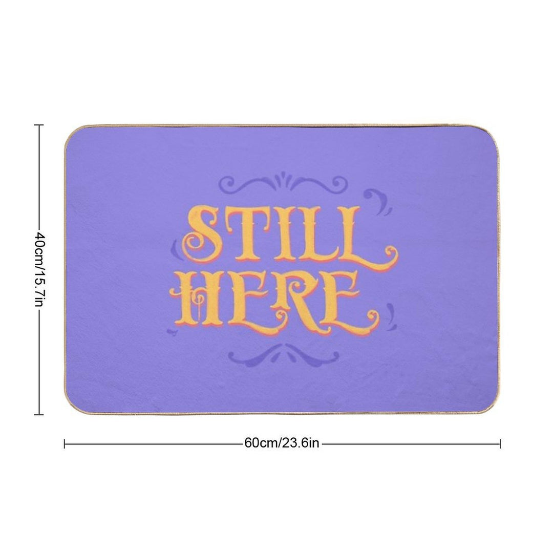 Still Here 19th Century  Toxin-Free Bath Mat