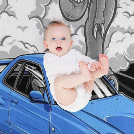 Skyline R34 GTR Premium Throw Blanket