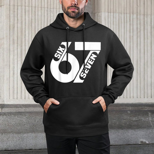 Six Seven 67 Team Sports Funny Meme 67 6 7 Trend Men Women Versatile Streetwear Hoodie