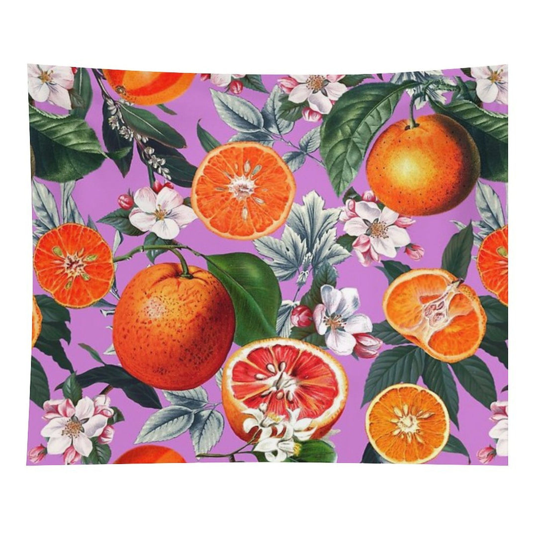 Vintage Fruit Pattern X Tapestry