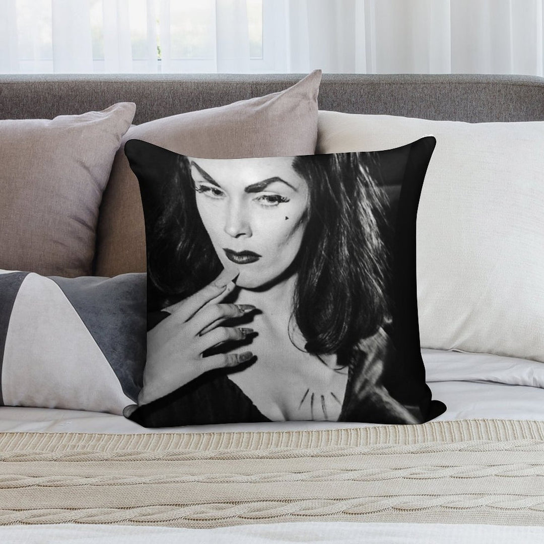 Vampira Soft Shrink-Resistant Throw Pillow