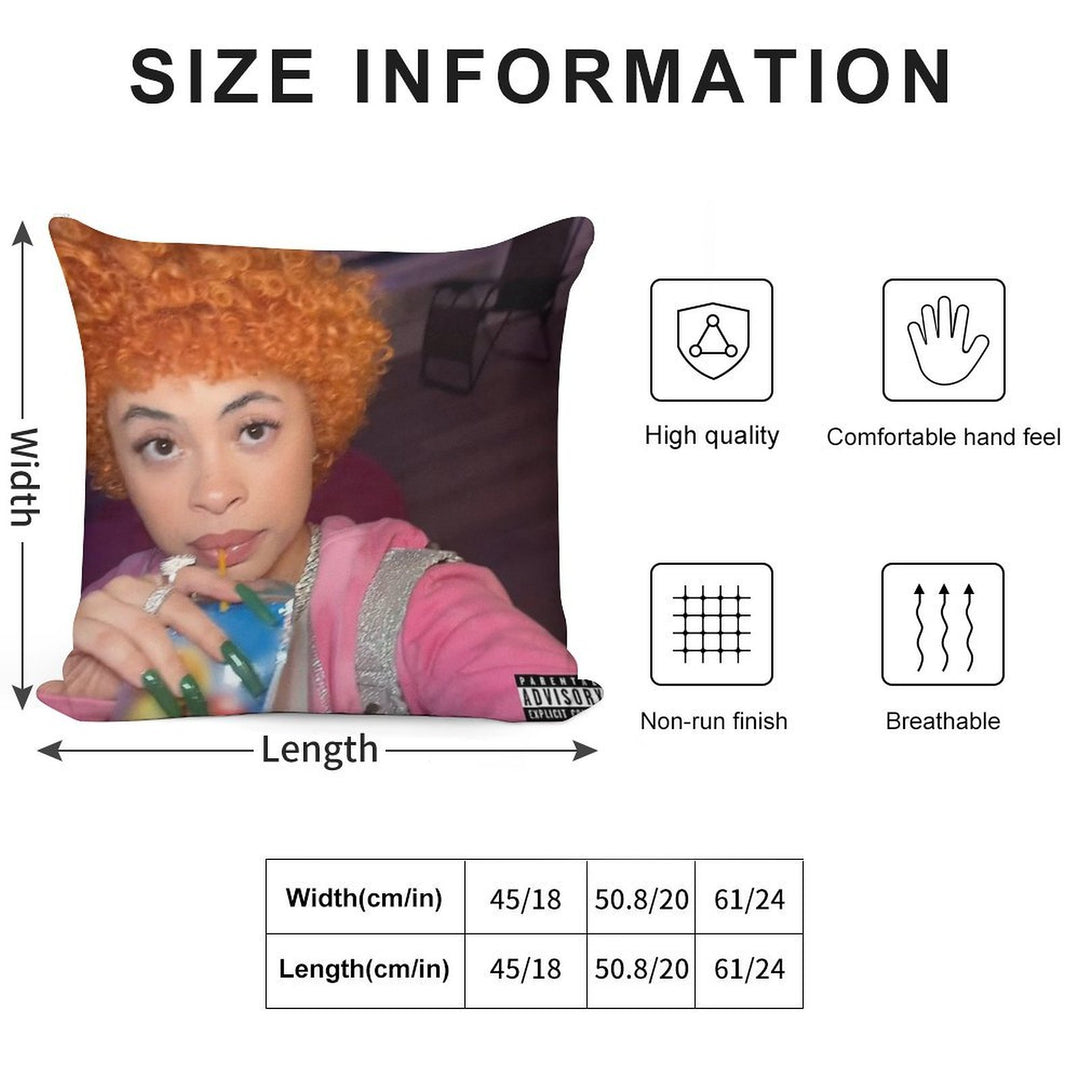 In Ha Mood Soft Durable Construction Throw Pillow