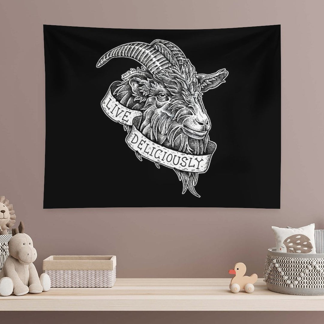 Live Deliciously Tapestry