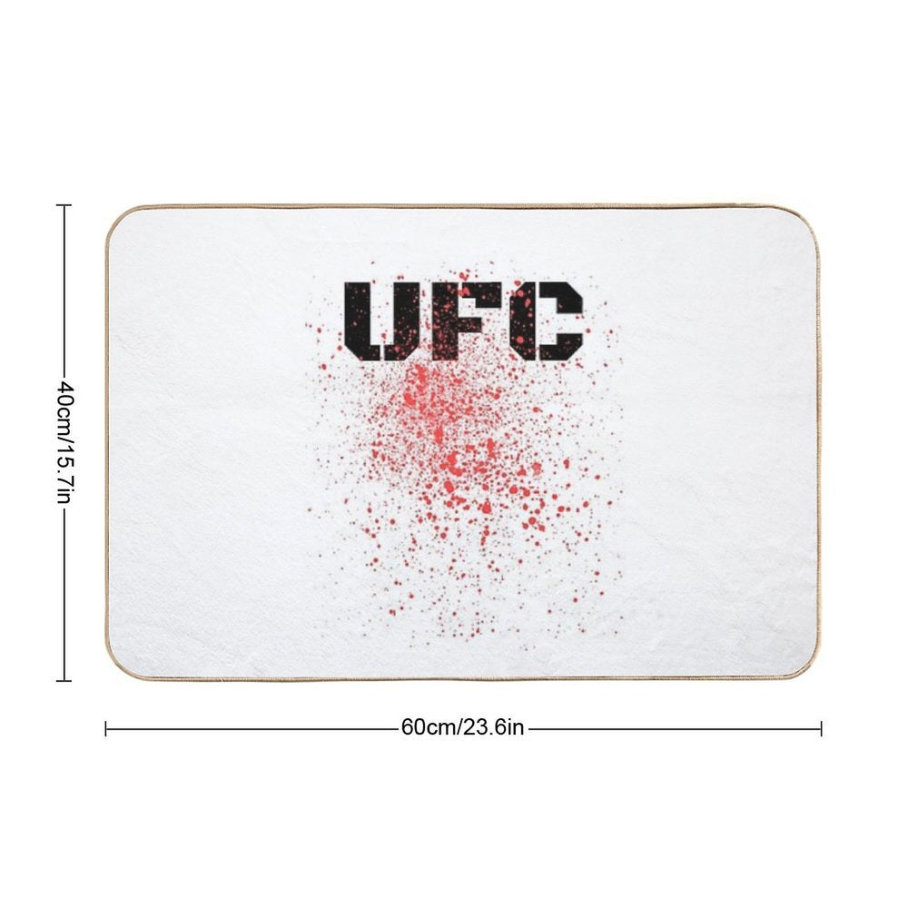 UFC MMA Boxing Fighting  Stain-Proof Bath Mat