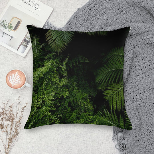 Tropical Jungle Soft Anti-Pilling Throw Pillow