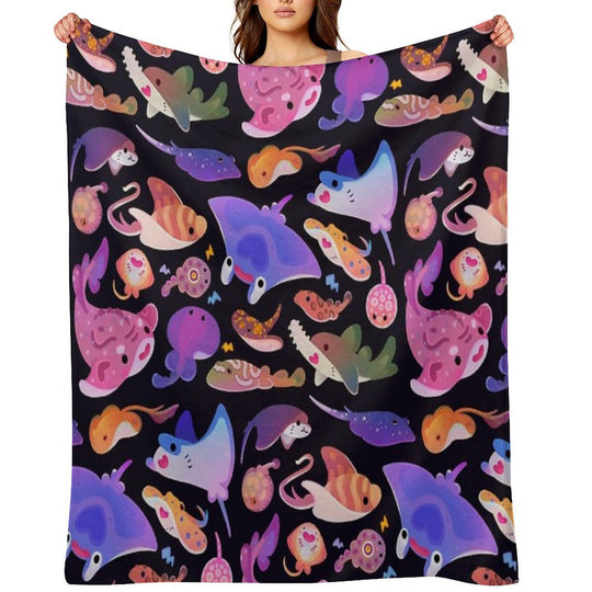 Ray Day 2 Lightweight Throw Blanket