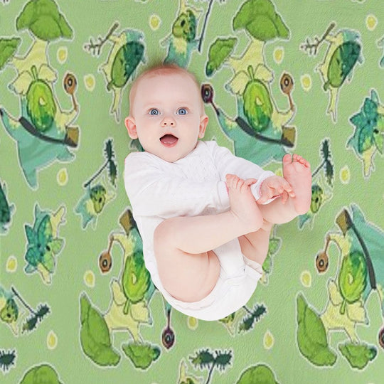 Korok Pattern Anti-pilling Throw Blanket