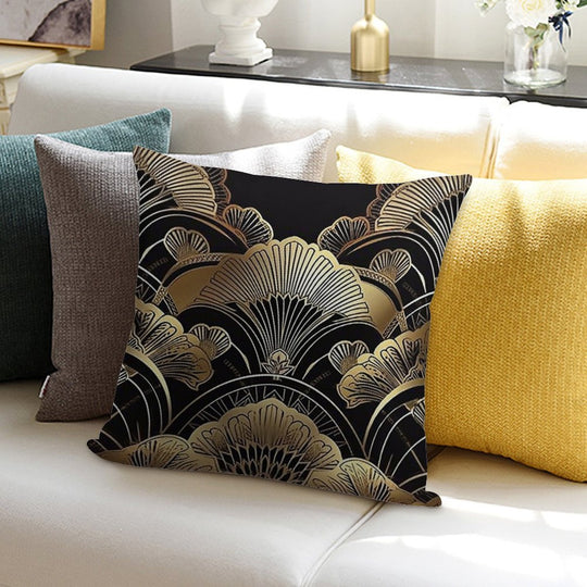 Art Deco Design Empire Soft Style Accent Throw Pillow