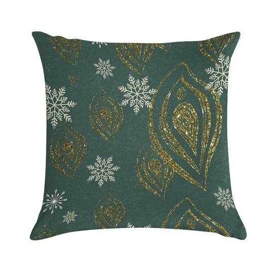 Feminist Christmas Soft Home Decor Throw Pillow