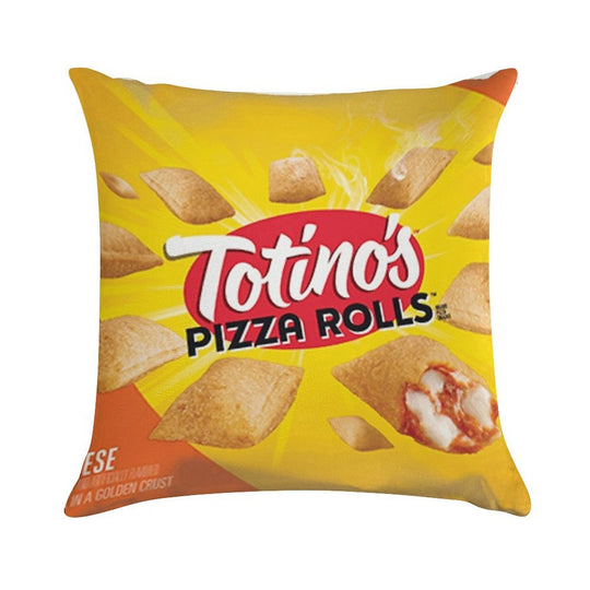 TOTINO'S PIZZA ROLLS CHEESE Soft Skin-Friendly Throw Pillow