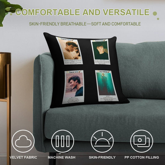 Wincent Weiss Lyrics HD Sticker Set  T Shirt Soft Multiple Sizes Throw Pillow