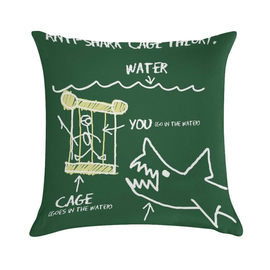 Farewell And Adieu... Soft Short Plush Fabric Throw Pillow