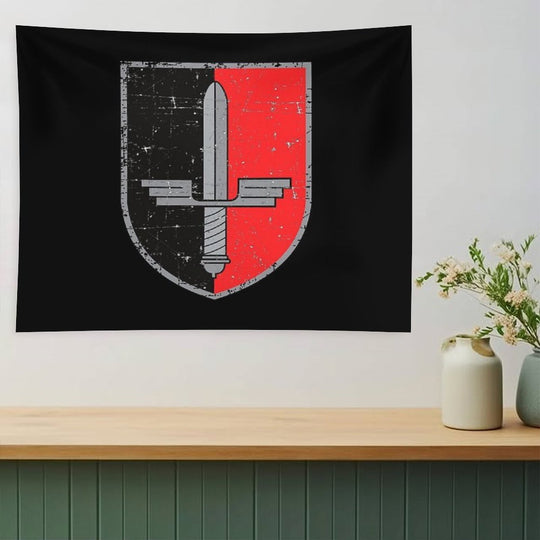 Luftwaffe - JG 52 Jagdgeschwader 52 - Grunge Style Tapestry
